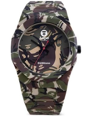 D1 Milano X Aape Polycarbon Armbanduhr 39Mm - Schwarz