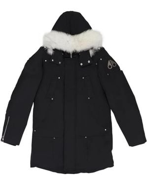Moose Knuckles Original Stirling Parka Coat - Black