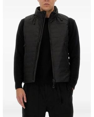 JG1 Zip-Up Sleeveless Gilet - Black