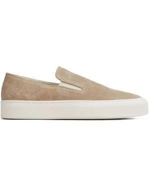 Common Projects Suede Slip-On - Natural