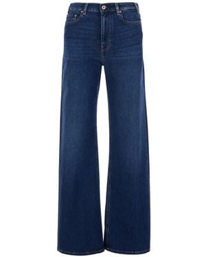 AG Jeans Wide-Leg Jeans - Blue
