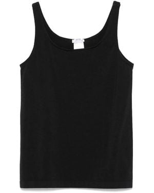 Wolford Coton Blend Tank Top - Black
