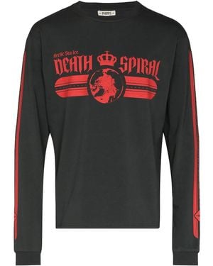 Phipps T-Shirt Death Spiral À Manches Longues - Multicolore