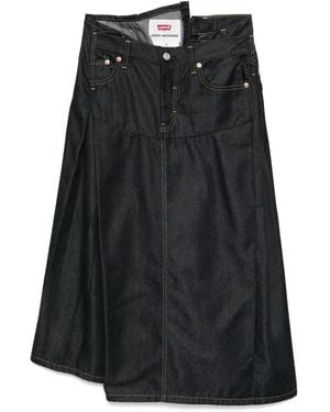 Junya Watanabe X Levi's デニムスカート - ブラック
