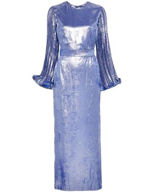 Baruni Catmint Maxi Dress - Blue