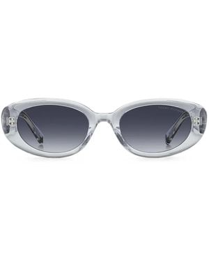 Tommy Hilfiger Oval-Frame Sunglasses - Blue