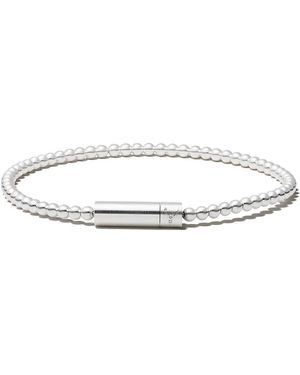 Le Gramme Le 11 Grammes Beads Bracelet - White