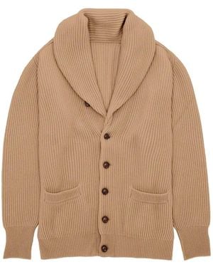 Fortela Stoke Cashmere Cardigan - Brown