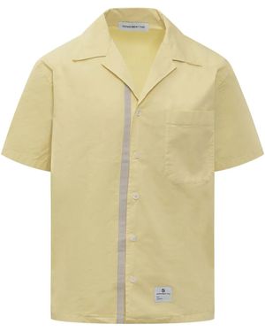 Department 5 Logo-Patch Shirt - Yellow