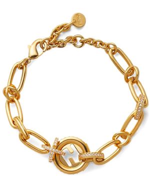 Fendi Ever Round bracelet - Metálico