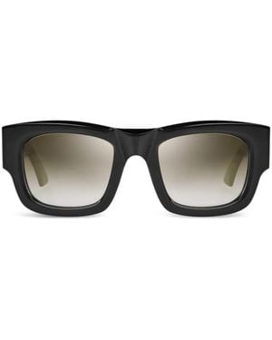 Bugatti Rectangle-Frame Sunglasses - Black