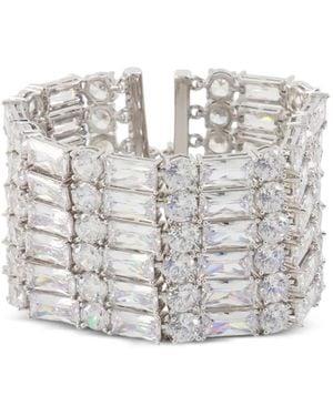 Self-Portrait Pulsera con detalles de cristal - Blanco