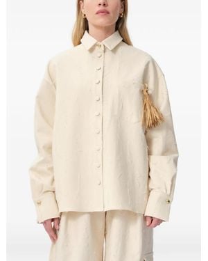 Concepto Dunes Tassel Shirt - Natural
