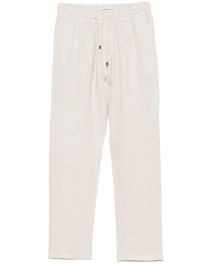 Boglioli Linen Trousers - White