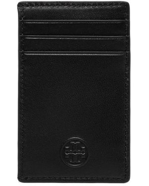 Tory Burch Fleming Soft Card Holder - Black