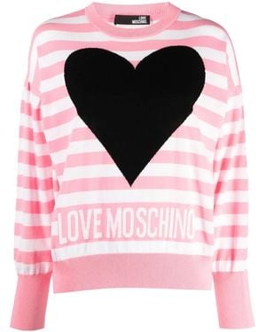 Love Moschino ロゴ スウェットシャツ - ピンク