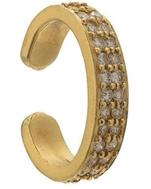 Anita Ko 18Kt Diamond Ear Cuff - Metallic