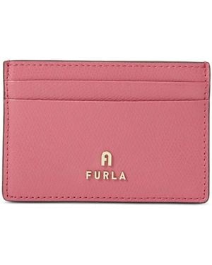 Furla Camelia S Leather Cardholder - Pink