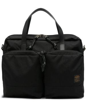 Filson Borsa Tote Con Zip - Nero