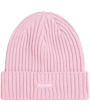 Supreme Overdyed Beanie Hat - Pink