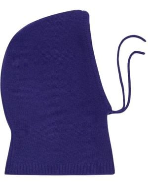 Bompard Suzon Cashmere Drawstring Balaclava - Blue