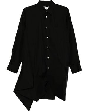 Comme des Garçons Asymmetric Shirt - Black