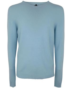 MD75 Crew-neck cashmere sweater - Azul