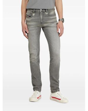 DIESEL Slim Jeans Regular Waist 2019 D-Strukt - Grey