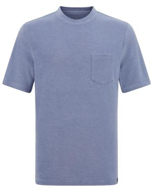 BOGGI Cotton-Blend T-Shirt - Blue