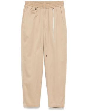 Mastermind Japan Hose Mit Logo-Stickerei - Natur