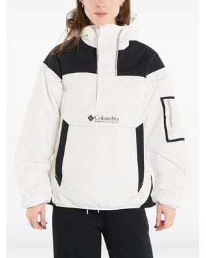 Columbia Hooded Insulated Pullover - White