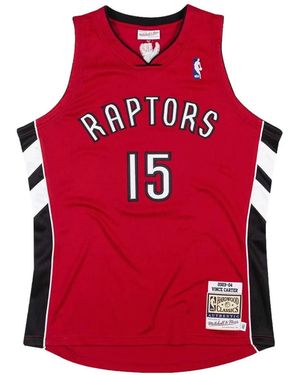 Mitchell & Ness Vince Carter Toronto Raptors 2003-04 Jersey - Red