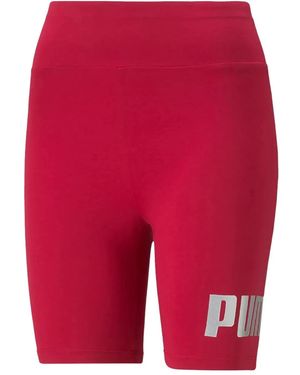 PUMA Metallic Detailing Short - Red