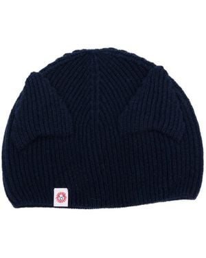 Charles Jeffrey Animal-Ear Beanie Hat - Blue