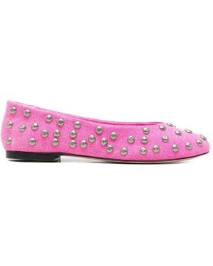 GIMAGUAS Studded Ballet Flats - Pink