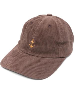 La Paz Corduroy Baseball Cap - Brown