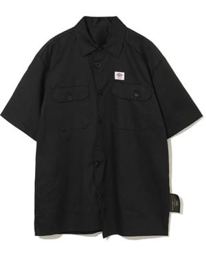 Undercover Buttoned Short-Sleeve Shirt - Black