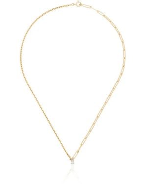 Yvonne Léon 18Kt Pear Diamond Necklace - White