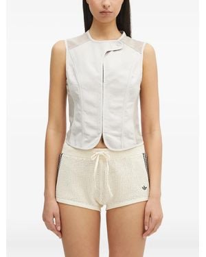 Our Legacy Panelled Sleeveless Vest - White