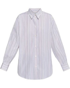 Paul Smith Chemise À Rayures - White