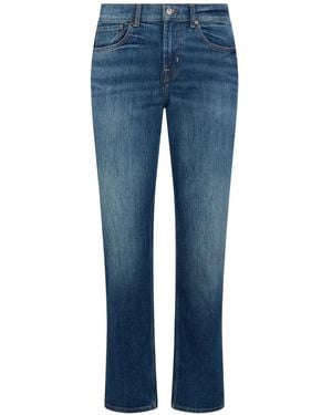 7 For All Mankind Button-Fastening Jeans - Blue