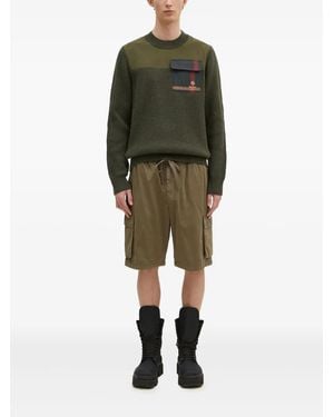 Baracuta X Barbour Miller リブポケット セーター - グリーン