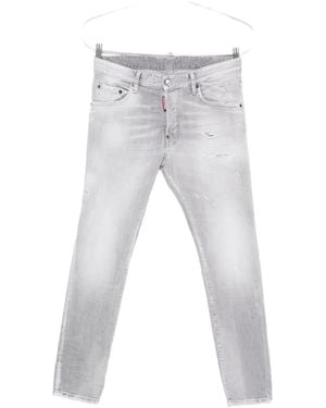 DSquared² Straight-Leg Jeans - Grey