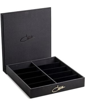 Cazal レザートラベルケース - ブラック