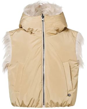 Goldbergh Gilet Réversible Yara À Capuche - Neutre