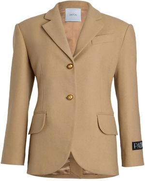 Patou Belted Jacket - Natural