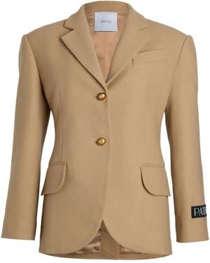 Patou Belted Jacket - Natural