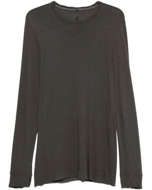 Masnada T-Shirt Con Cuciture - Grigio