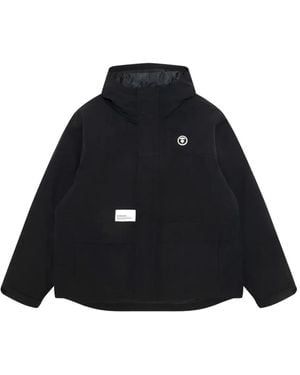 Aape By A Bathing Ape Kapuzenjacke Mit Logo - Blau