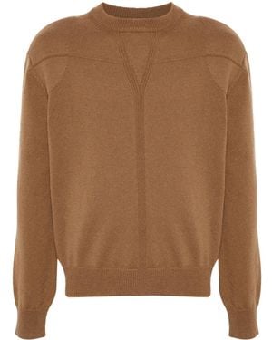 Jil Sander クルーネック セーター - ブラウン